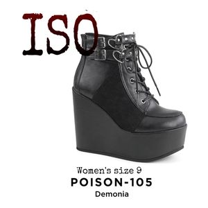 ISO Demonia Poison 105 Wedge Booties